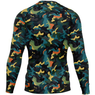 Chokefish™ Long Sleeve Rashguard Camouflage Men's Shirt-009